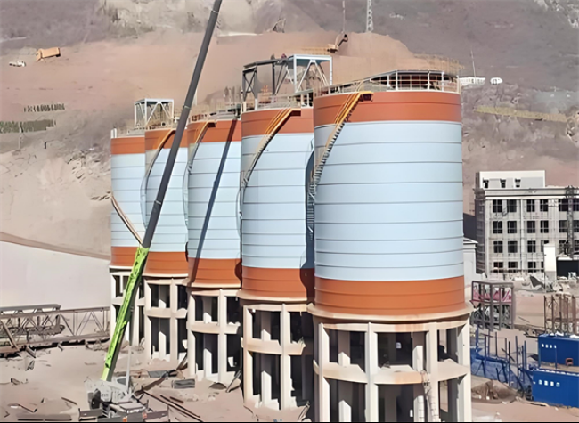 南皮高架钢板仓